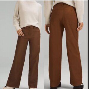 City Sleek Wide Leg Lululemon Pants - 28/6